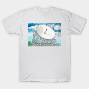 Lovell Telescope at Jodrell Bank T-Shirt